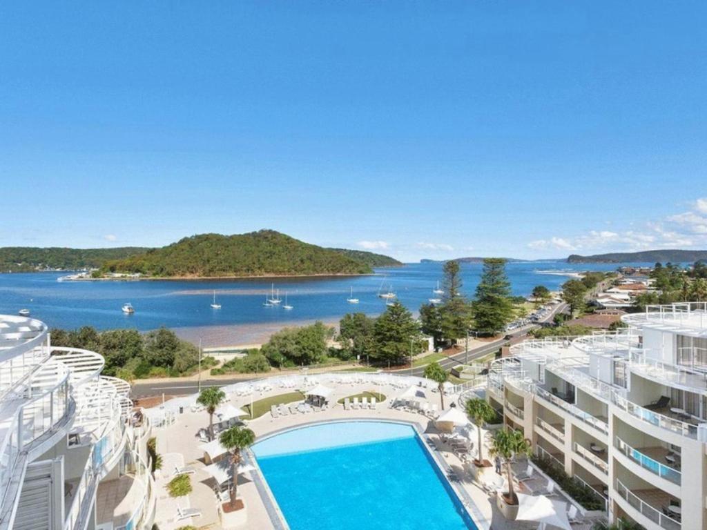 Ocean Panorama - 1 Bedroom Oceanview Apt Ettalong Beach Dış mekan fotoğraf