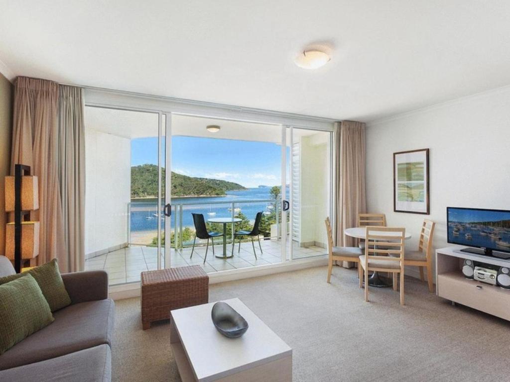 Ocean Panorama - 1 Bedroom Oceanview Apt Ettalong Beach Dış mekan fotoğraf